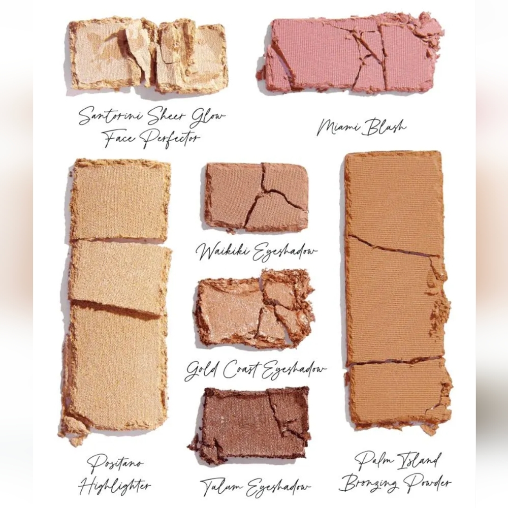 🔴 CIATE Brazilian Glow Eye & Face Palette - Light Medium - Picture 3 of 3